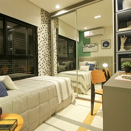 Suíte Menino - Apartamento em Vila Mascote, São Paulo