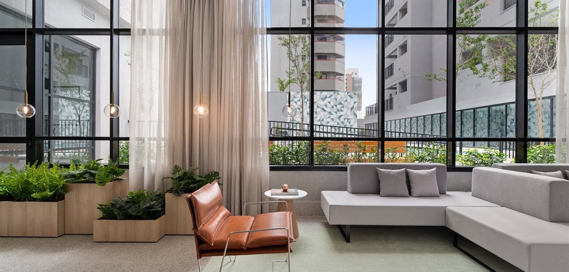 Lobby - Apartamento em Brooklin, São Paulo