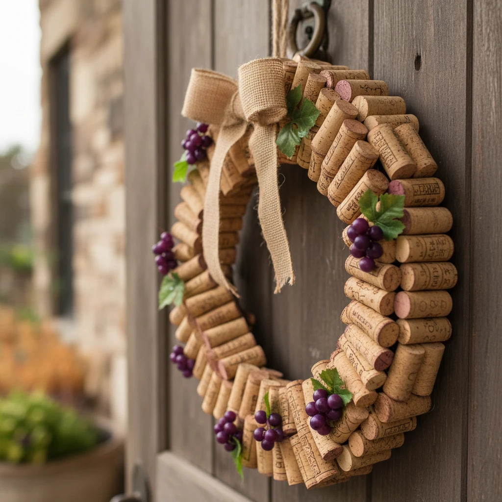 Guirlanda sustentável de Natal