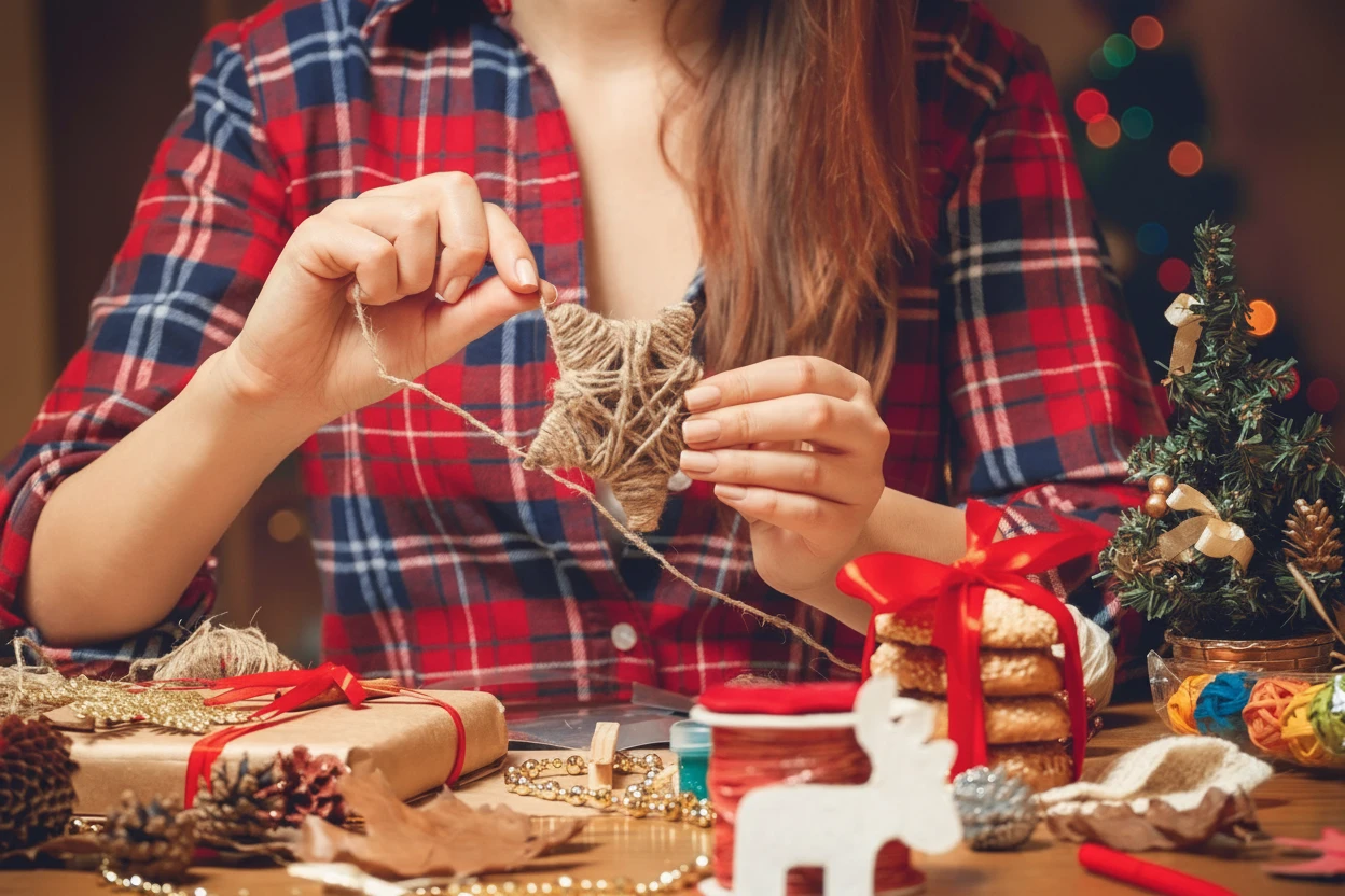 decoração criativa de natal