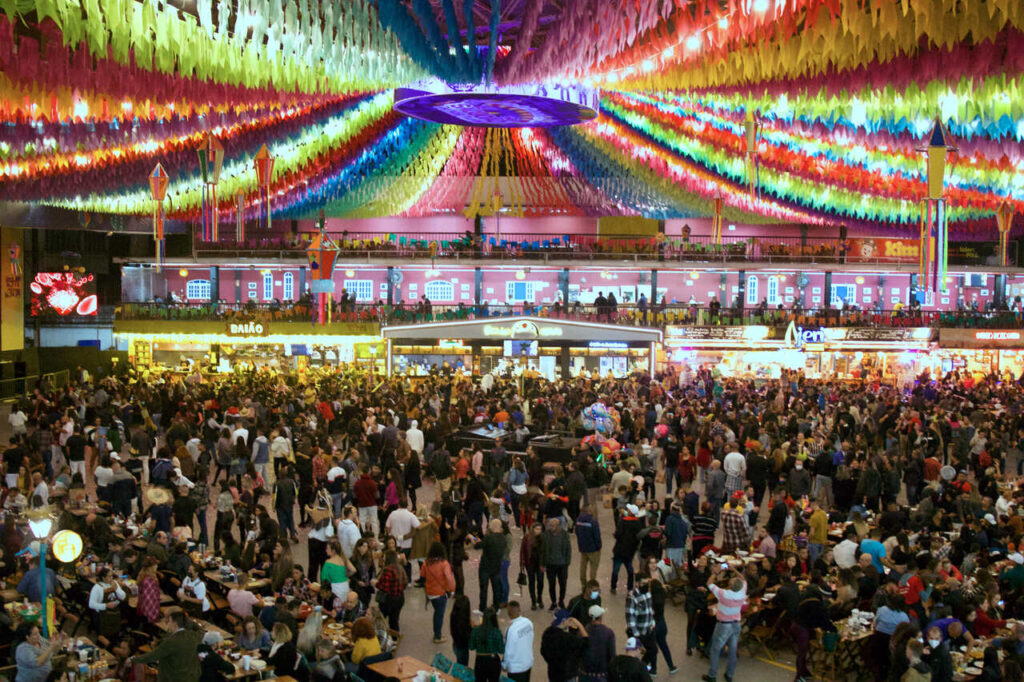 Festa de São João de Nóis Tudim no Jardim Pereira