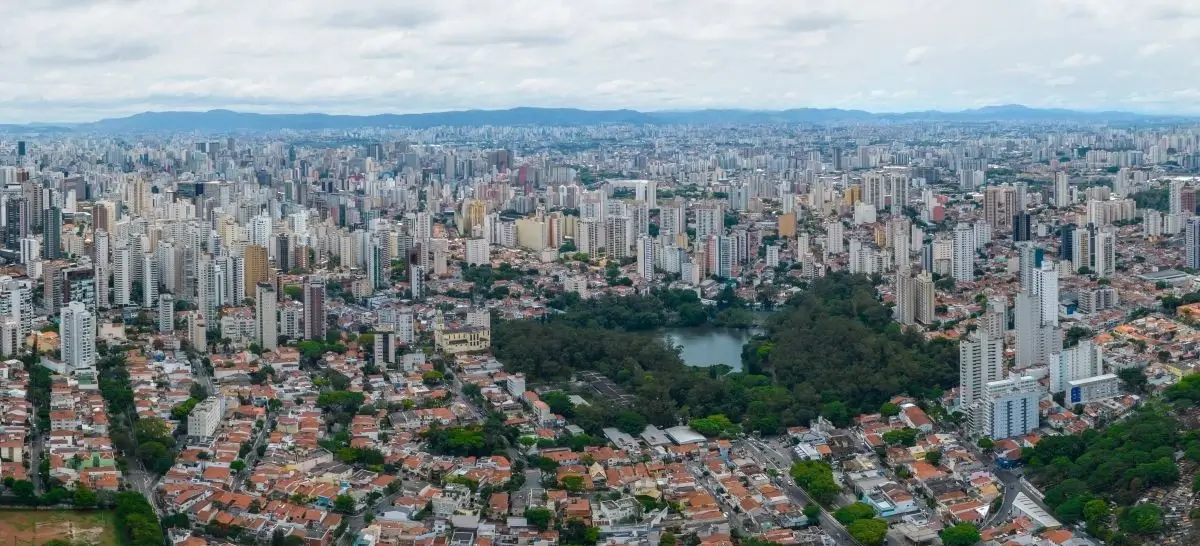 Imóveis na Vila Mariana Vista aérea São Paulo