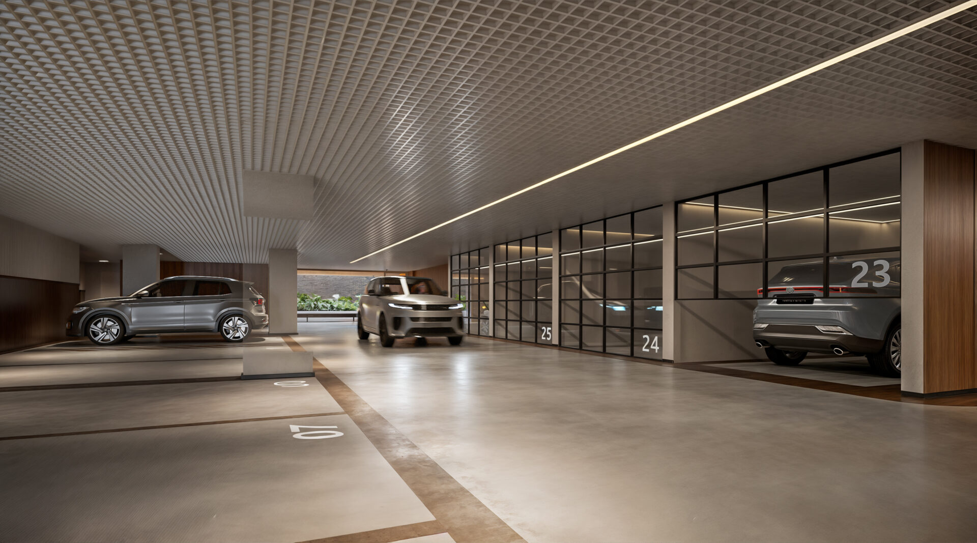 Estacionamento + Box + Vista Lobby