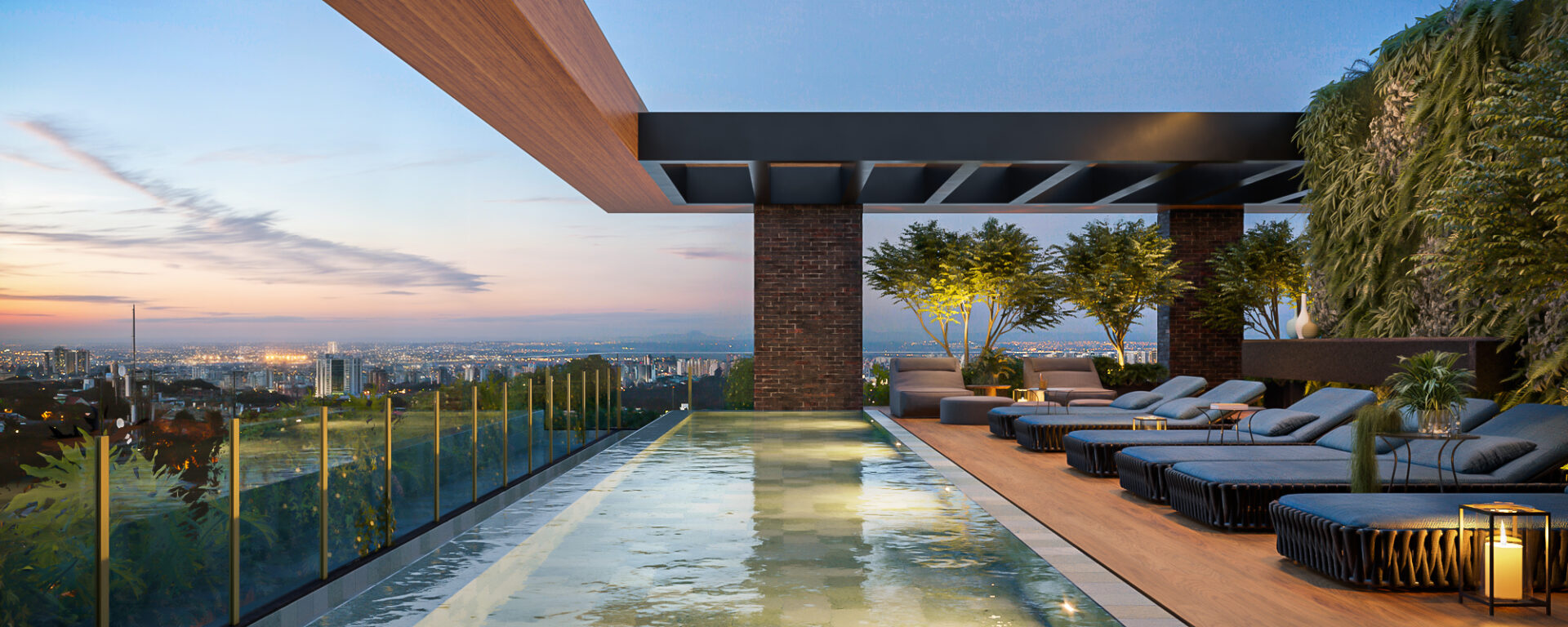 Triplex 1184m² - Piscina