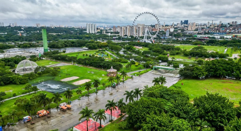 Parque Villa Lobos em SP