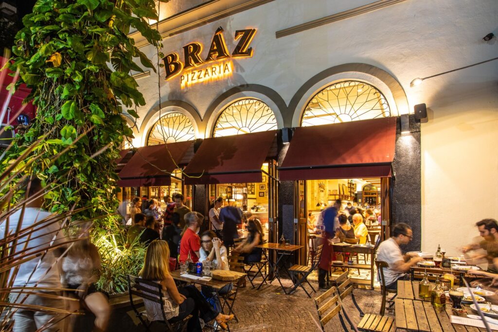 Restaurante Bráz Pizzaria na Vila Clementino