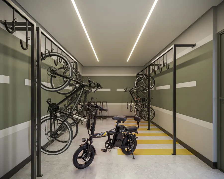 Bicicletario — Alves Pinheiros