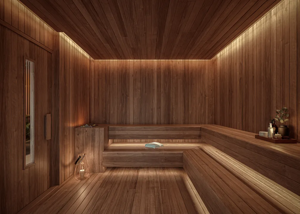 Sauna seca — Alves Pinheiros